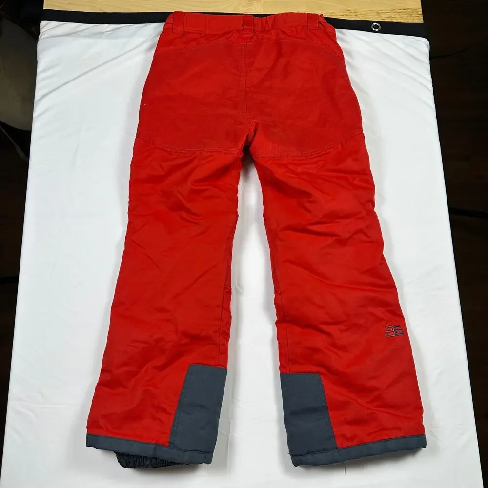 Arctix Youth Insulated Winter Snow Pants w/ Reinforced Knees & Seat Sz M